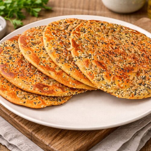 Herzhafter Haferflocken-Auflauf mit Käse