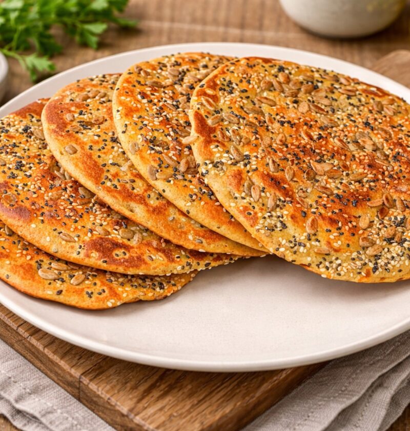 Herzhafter Haferflocken-Auflauf mit Käse