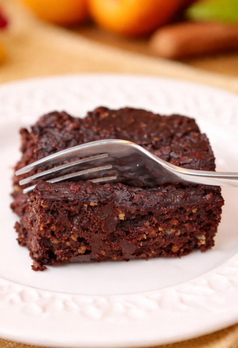 Schokoladige Beeren Baked Oats