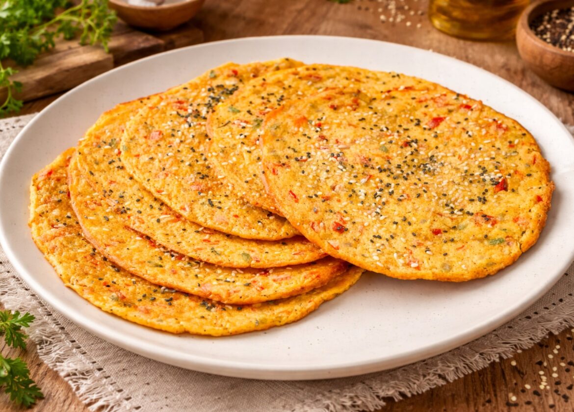 Herzhafter Haferflocken-Auflauf mit Käse