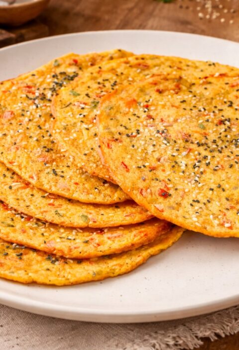 Herzhafter Haferflocken-Auflauf mit Käse