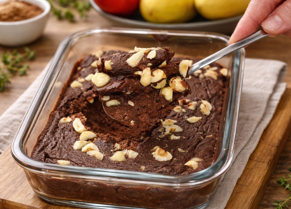 Schoko-Cheesecake mit Hüttenkäse