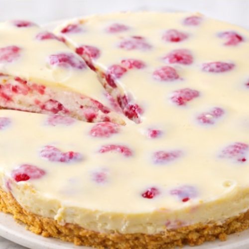 No-Bake Himbeer-Cheesecake – Kurzfassung