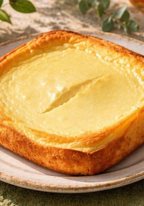 Cremiger Käsekuchen aus Quark im Airfryer