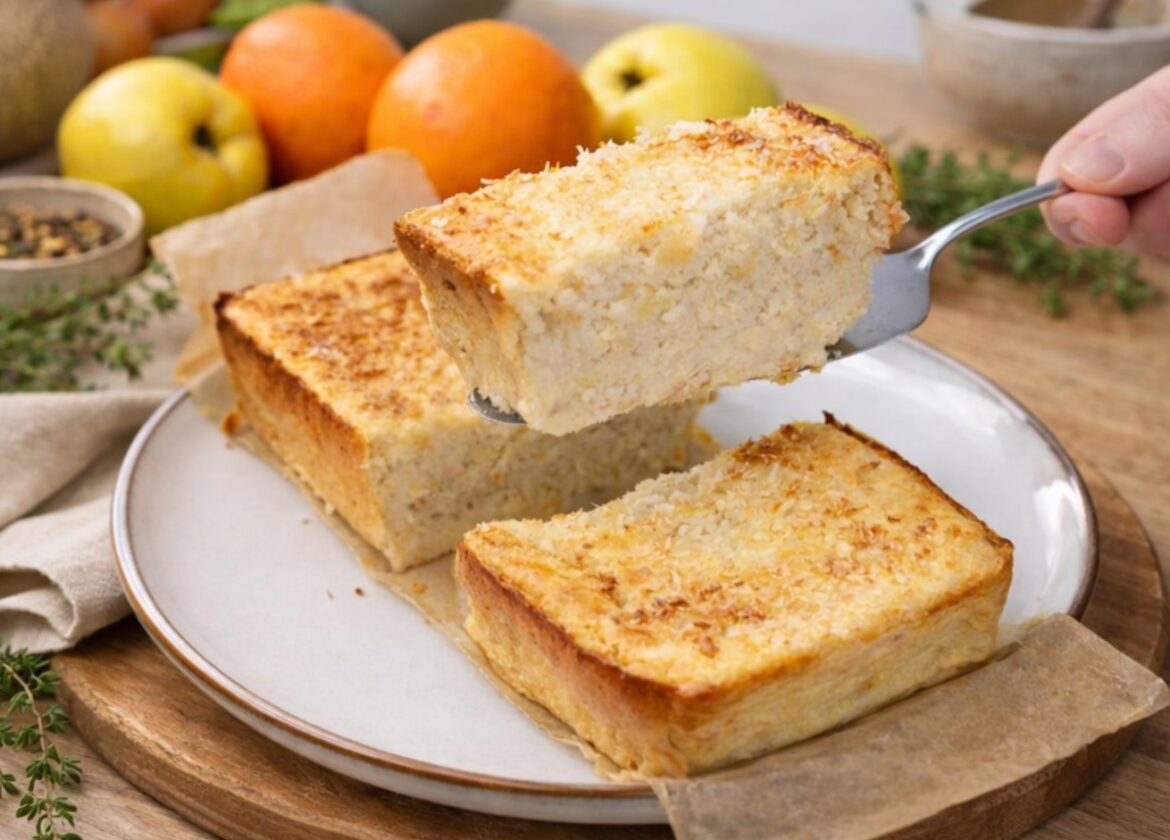 Leichter Apfel-Cheesecake