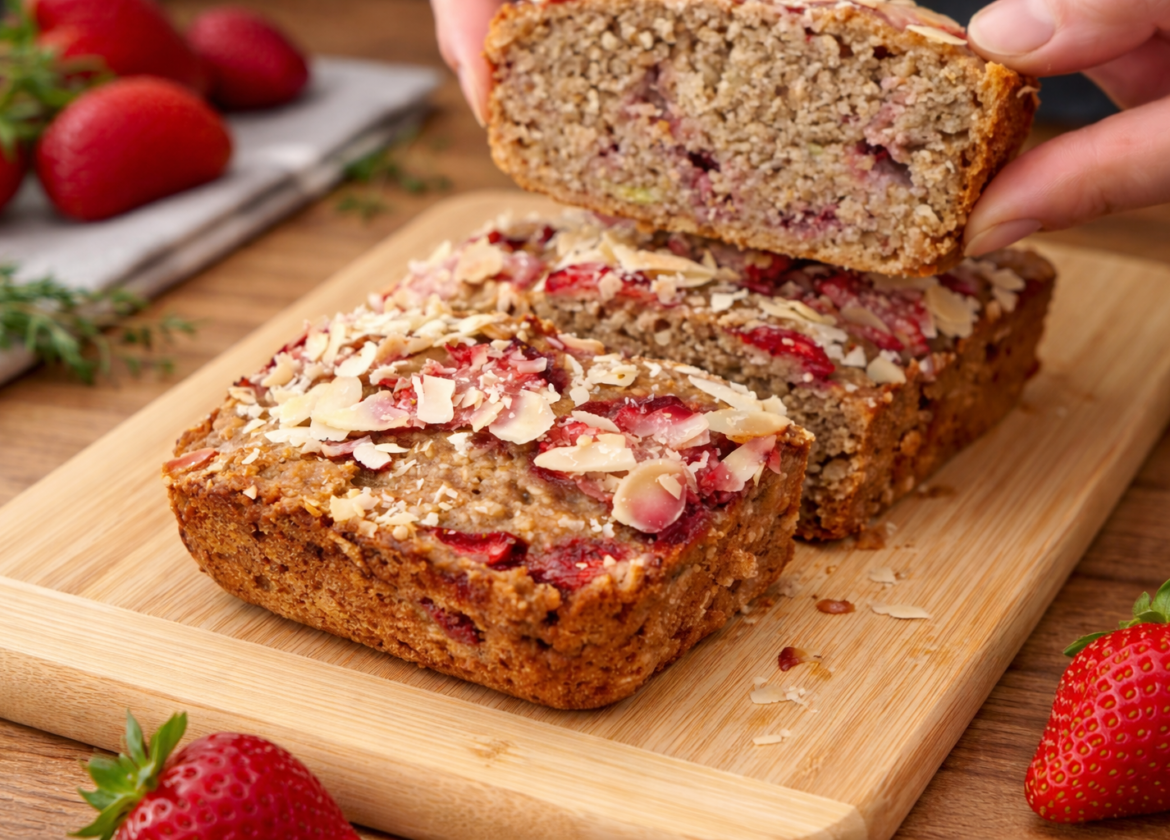 Bananen-Erdbeer-Happen