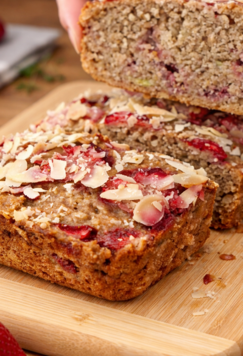 Bananen-Erdbeer-Happen