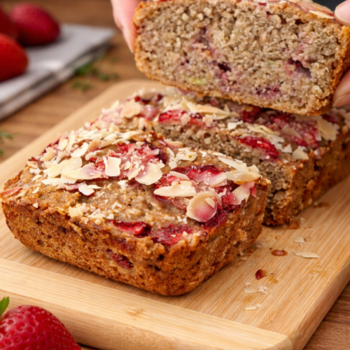 Bananen-Erdbeer-Happen