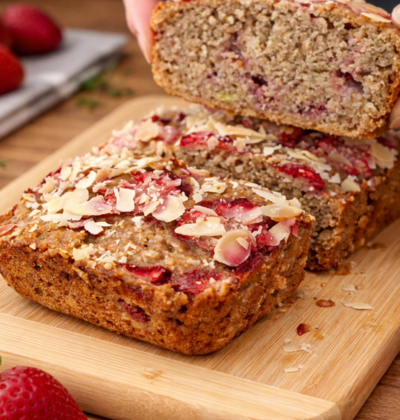 Bananen-Erdbeer-Happen