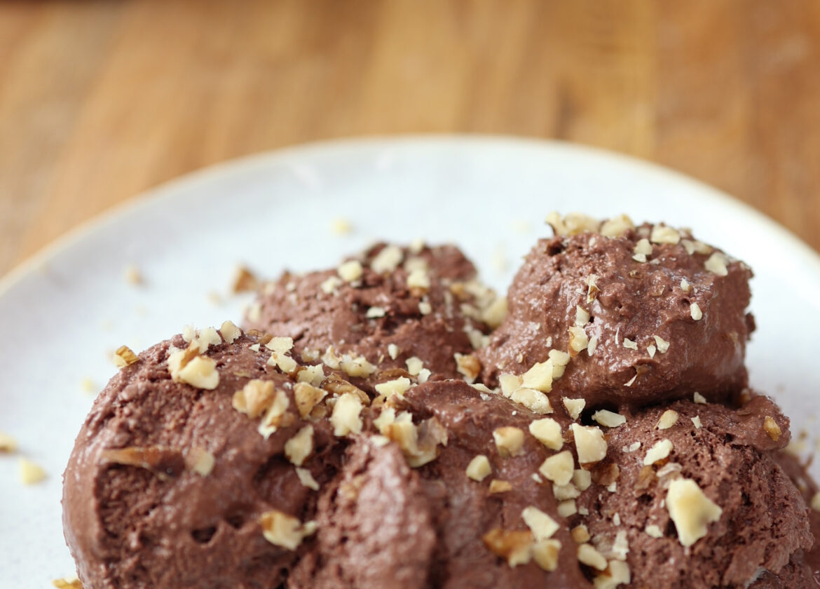 Schoko-Mandel-Eis