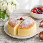 Gesunder Hafer-Apfel-Kuchen mit Erdnussbutter, Cranberries und Walnüssen