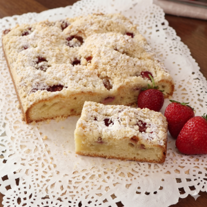 Italienischer Erdbeerkuchen