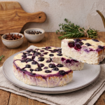 Air Fryer Beeren-Pfannkuchen aus Hafermehl