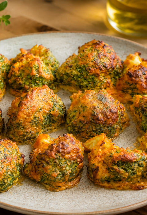 Air Fryer Brokkoli in Joghurt-Marinade