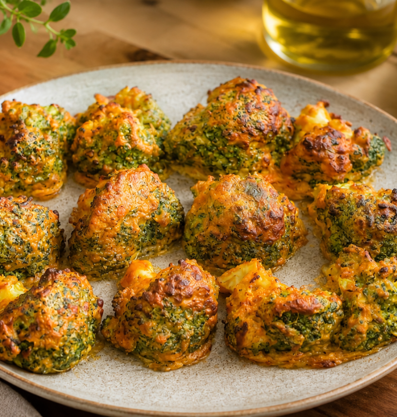 Air Fryer Brokkoli in Joghurt-Marinade