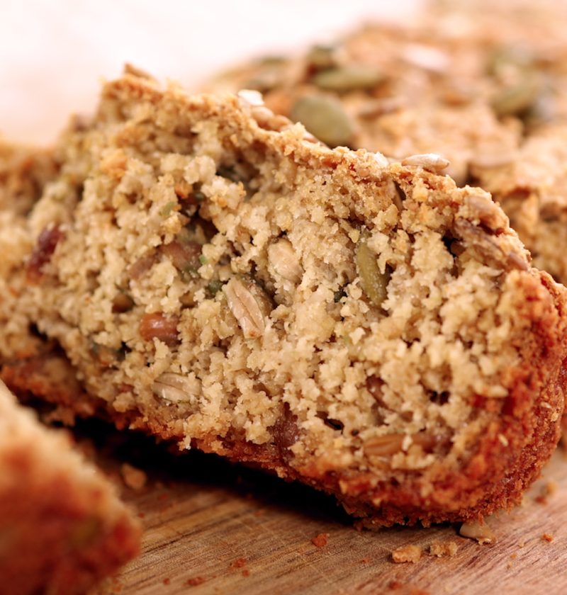 Glutenfreies Haferbrot mit Samen