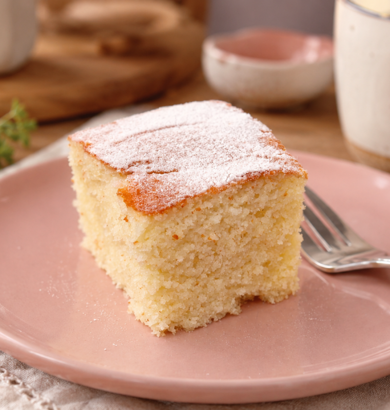 Kokos-Grießkuchen