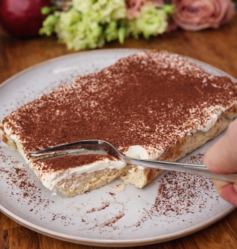 High-Protein-Bananenkuchen mit griechischem Joghurt