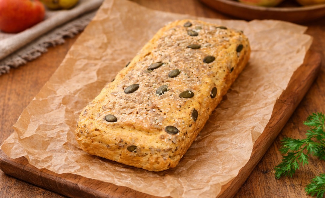 Herzhaftes Weißbohnenbrot ohne Mehl