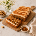 Knusprige Blätterteig-Cremeschnitten mit Vanillecreme und Mandeln
