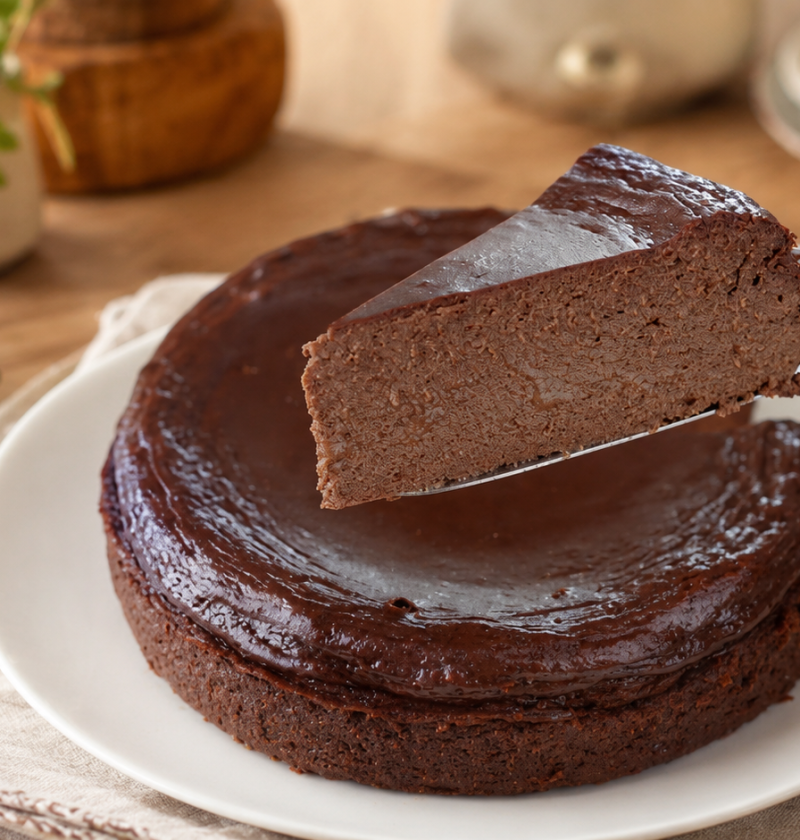 3-Zutaten-Schoko-Käsekuchen