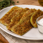 Einfacher Zucchini-Tomaten-Auflauf mit Mozzarella