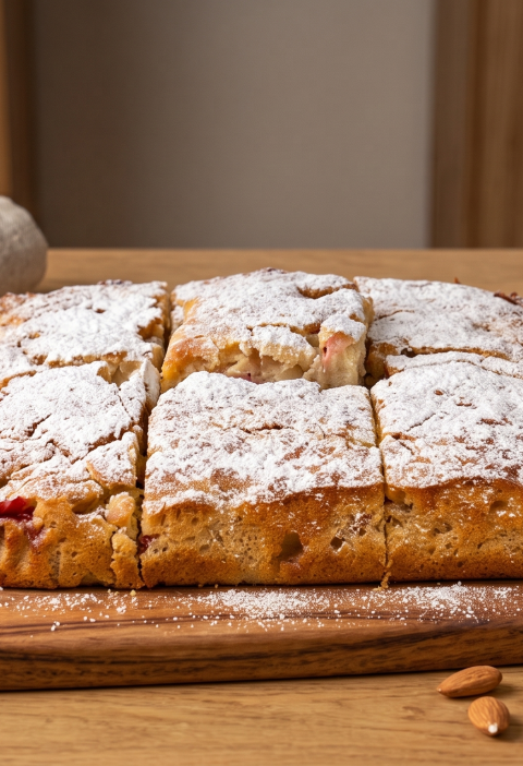 Apfel-Zimt-Kuchen aus der Heißluftfritteuse