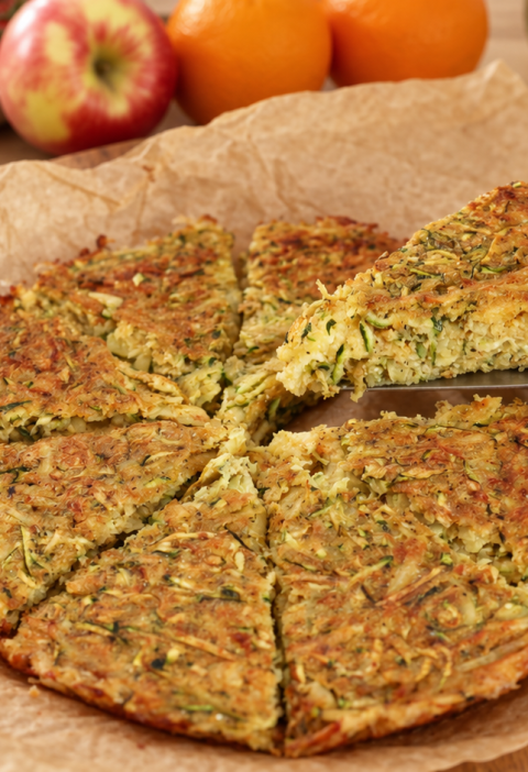 Kartoffel-Zucchini-Auflauf mit Käse