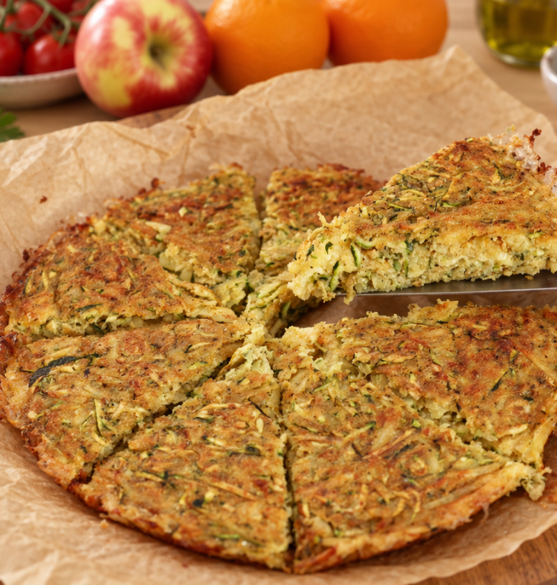 Kartoffel-Zucchini-Auflauf mit Käse