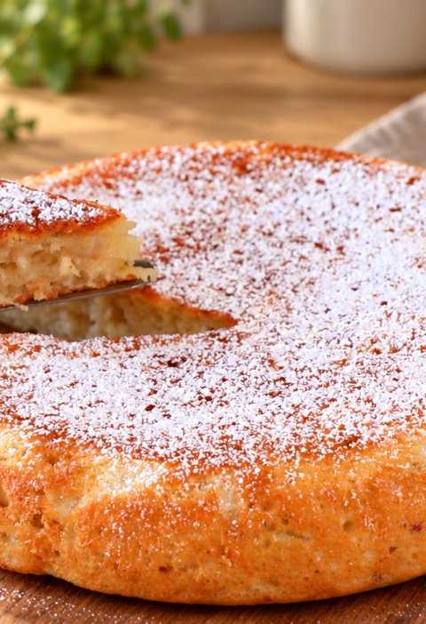Saftiger Apfelkuchen aus der Pfanne ohne Backofen