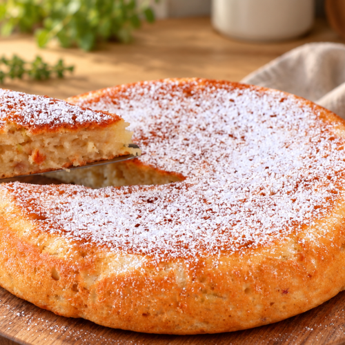 Saftiger Apfelkuchen aus der Pfanne ohne Backofen